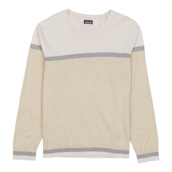 Patagonia Sweaters - Patagonia Andri Women's Crewneck Sweater Size Large Wear Style Oyster White